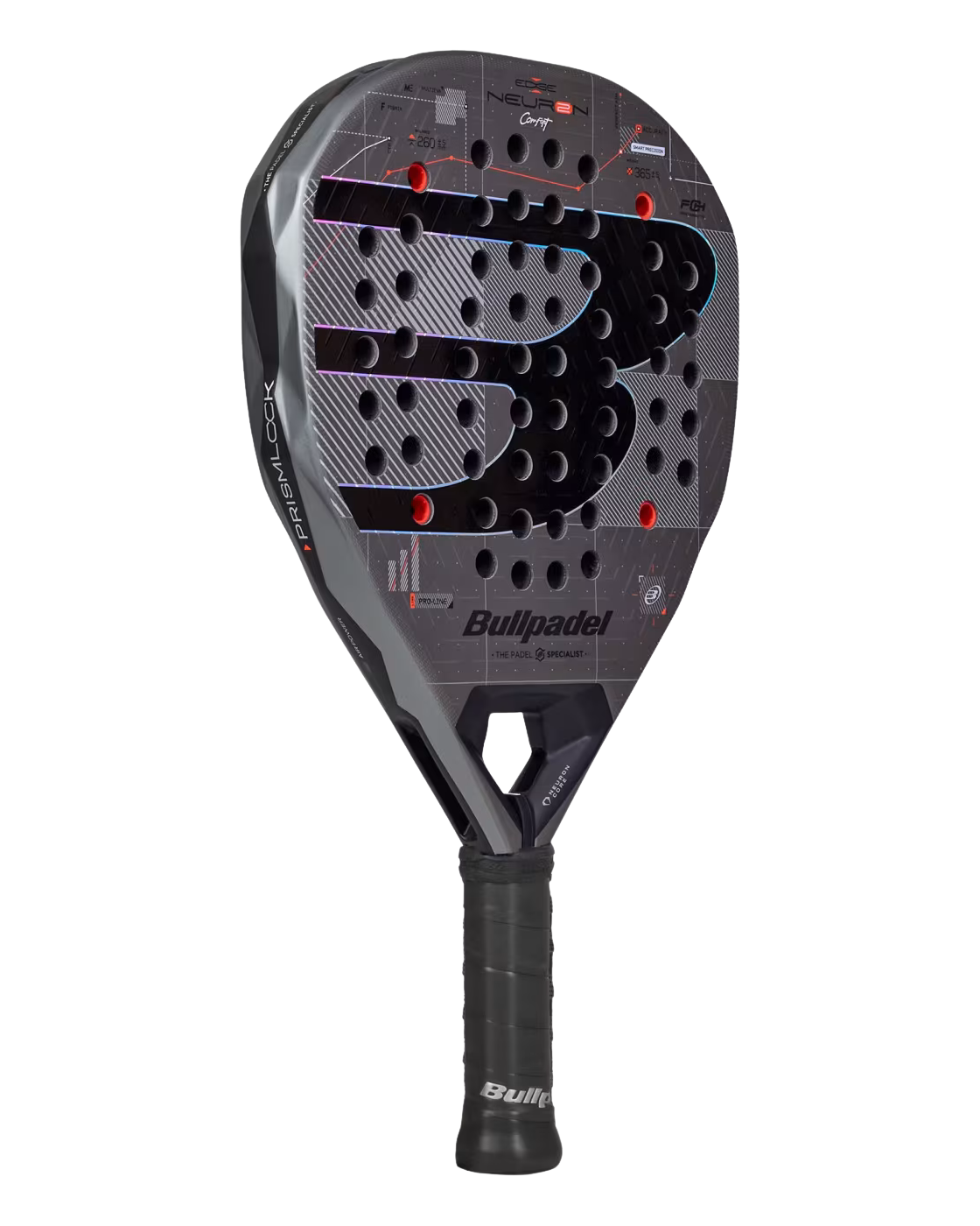 Padelová raketa BULLPADEL Chingotto Neuron 02 Edge Comfort 2027