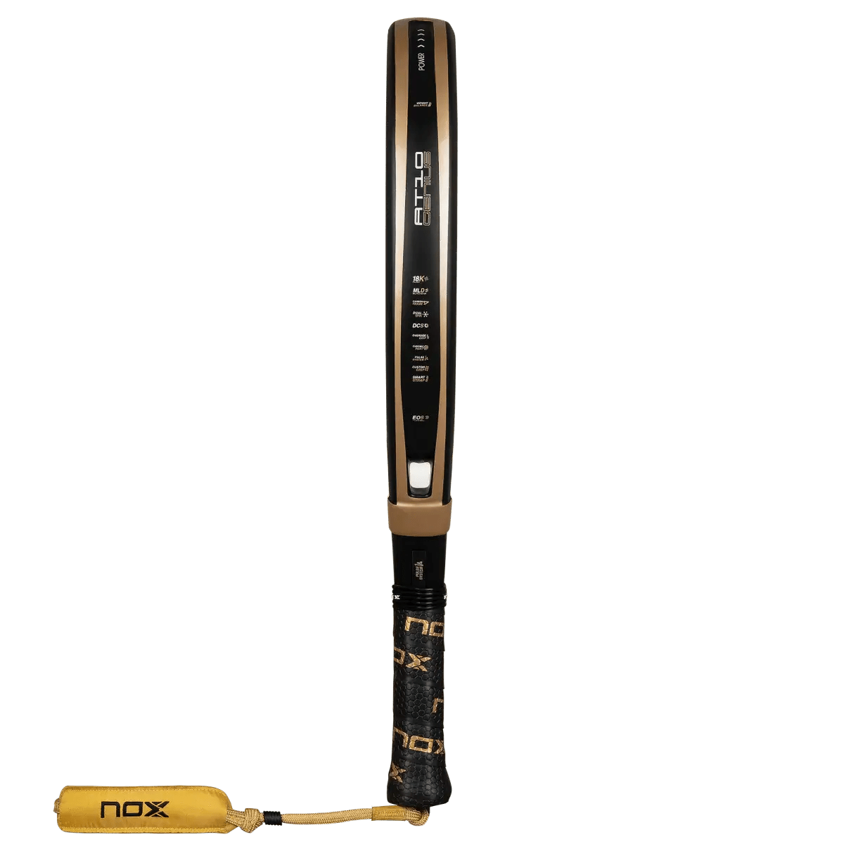 Bočná strana rakety AT10 Luxury Genius 18K Alum 2026 by Agustín Tapia