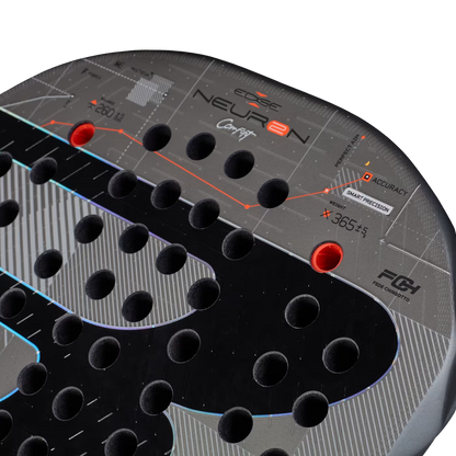Padelová raketa BULLPADEL Chingotto Neuron 02 Edge Comfort 2027