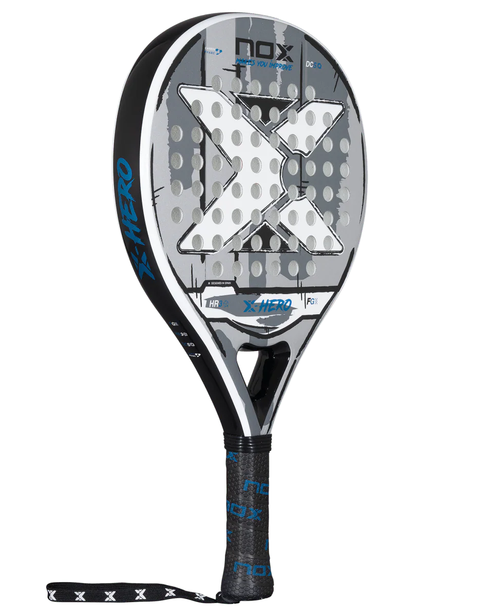 X-Hero White padelová raketa - zadná strana