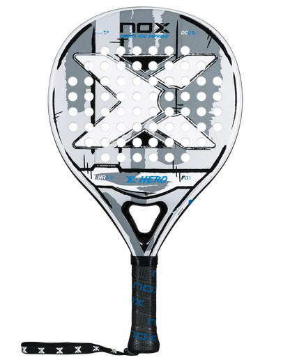 X-Hero White padelová raketa - predná strana